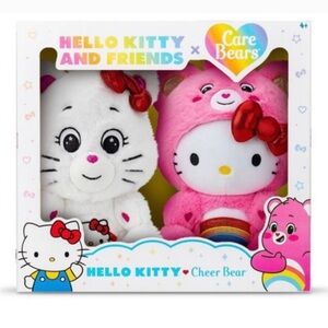 💗 Hello Kitty x Care Bear Plush Set
